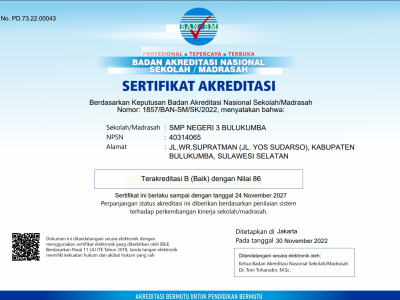 AKREDITASI SEKOLAH