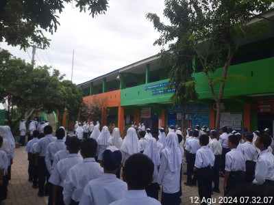 UPACARA BENDERA 12 AGUSTUS 2024