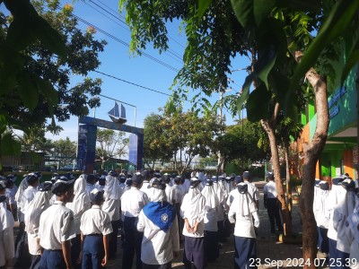 Upacara Penaikan Bendera, Senin 23 Sept 2024