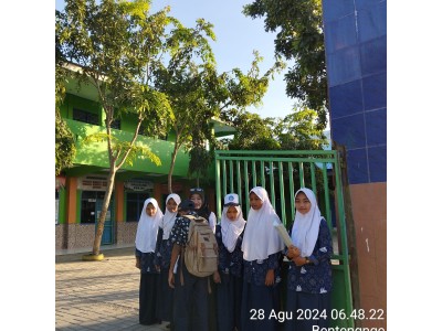 kegiatan penjemputan siswa